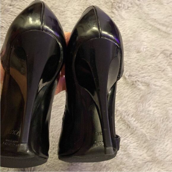 Gucci Elegant Black Women's Heels, US7,5 - Picture 5 of 10
